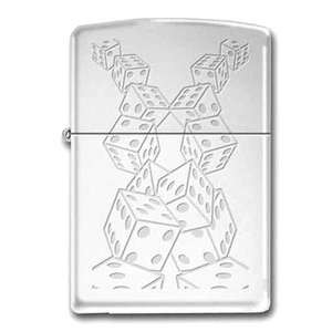 Запалка ZIppo Roll Of The Dice 250dices