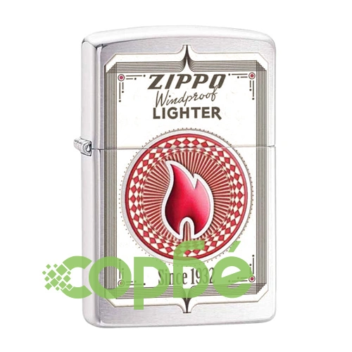Запалка Zippo 28831 Trading Cards, Brushed Chrome ➤ топ цена ➤ sorbe.bg