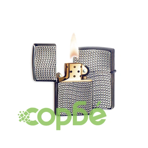 Запалка Zippo 28544 Armor - Cross Wave Ridge, Black Chrome ➤ топ цена ➤ sorbe.bg