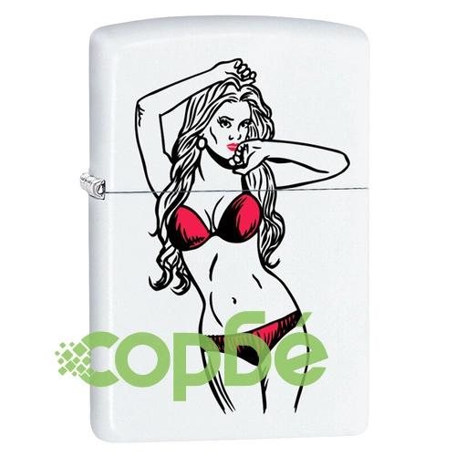 Запалка Zippo 29224 Sexy Lady White Matte ➤ топ цена ➤ sorbe.bg