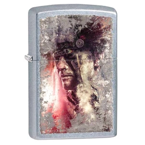 Запалка Zippo 28868  Native American, Street Chrome