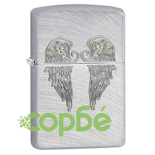 Запалка Zippo 29069 Angel Wings Chrome Arch ➤ топ цена ➤ sorbe.bg