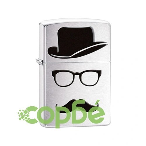 Запалка Zippo 28648 Moustache and Hat ➤ топ цена ➤ sorbe.bg