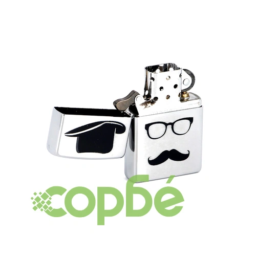 Запалка Zippo 28648 Moustache and Hat ➤ топ цена ➤ sorbe.bg