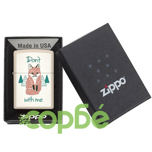 Запалка Zippo 29615 Fox With Me Design ➤ топ цена ➤ sorbe.bg