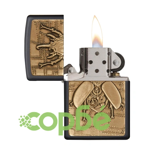 Запалка Zippo 29567 Zippo Fusion Steampunk Beetle Black Matte ➤ топ цена ➤ sorbe.bg