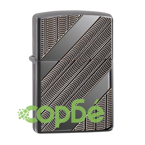 Запалка Zippo 29422 Coils,Black Ice ➤ топ цена ➤ sorbe.bg