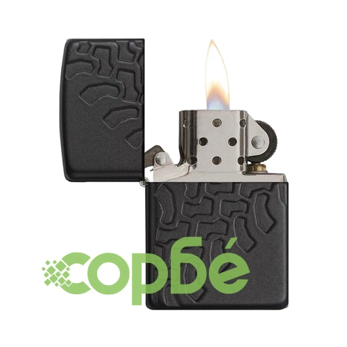 Запалка Zippo Tire Tread, Armor Black Matte 28966 ➤ топ цена ➤ sorbe.bg