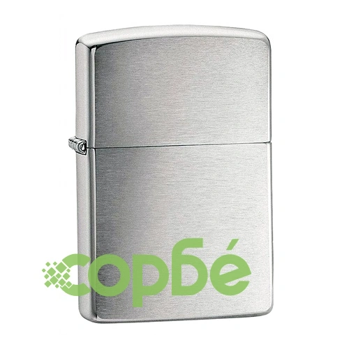 Запалка Zippo 200 Plain Brushed Chrome, С ГРАВЮРА 200ENG ➤ топ цена ➤ sorbe.bg