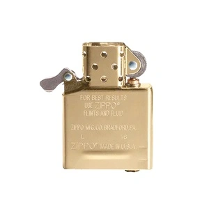 Zippo бензинов механизъм (Zippo Insert) за запалка Zippo (стандартен размер), в златисто ZIPPOINS-G