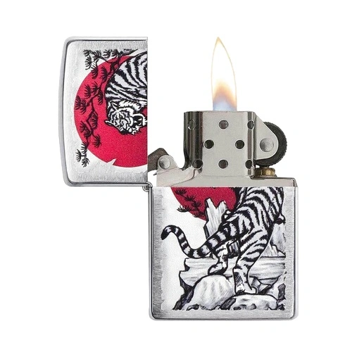 Запалка Zippo Asian Tiger Design 29889 ➤ топ цена ➤ sorbe.bg