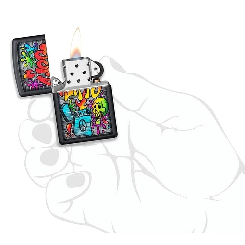 Запалка Zippo Street Art Design 49605 ➤ топ цена ➤ sorbe.bg