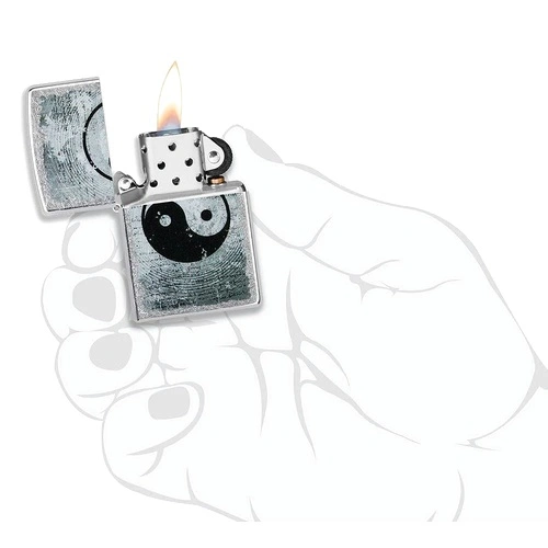 Запалка Zippo Yin Yang Design 49772 ➤ топ цена ➤ sorbe.bg