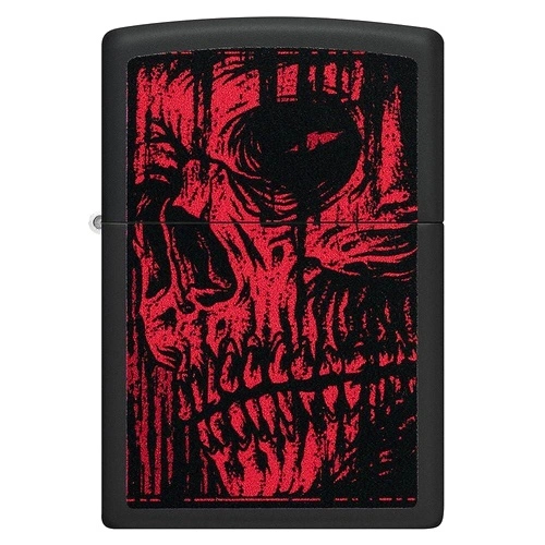 Запалка Zippo Red Skull Design 49775 ➤ топ цена ➤ sorbe.bg