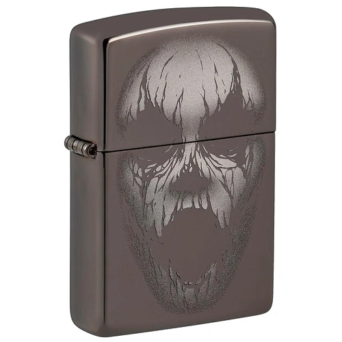 Запалка Zippo Screaming Monster Design, Black Ice Finish 49799 ➤ топ цена ➤ sorbe.bg