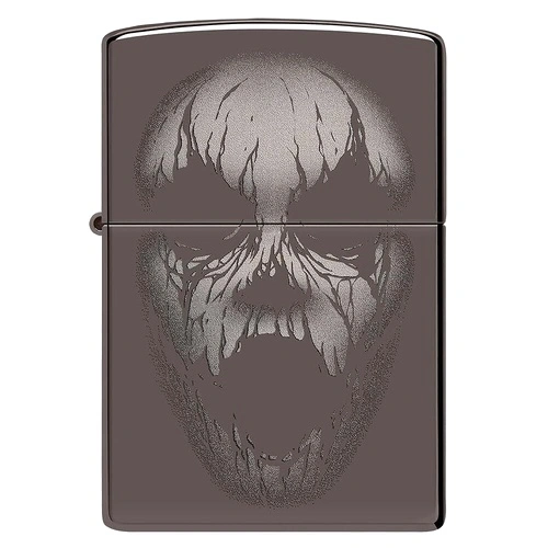 Запалка Zippo Screaming Monster Design, Black Ice Finish 49799 ➤ топ цена ➤ sorbe.bg