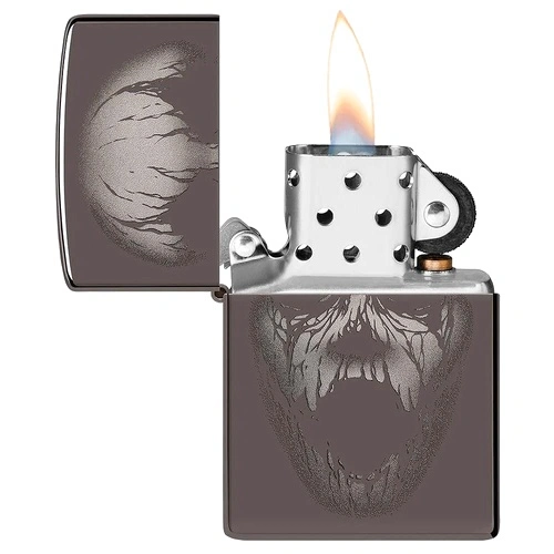 Запалка Zippo Screaming Monster Design, Black Ice Finish 49799 ➤ топ цена ➤ sorbe.bg