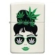 Запалка Zippo Cannabis Design Design Glow in the Dark 49837