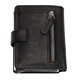 Портфейл Zippo - Saffiano, RFID защита, естествена кожа, черен 2007084