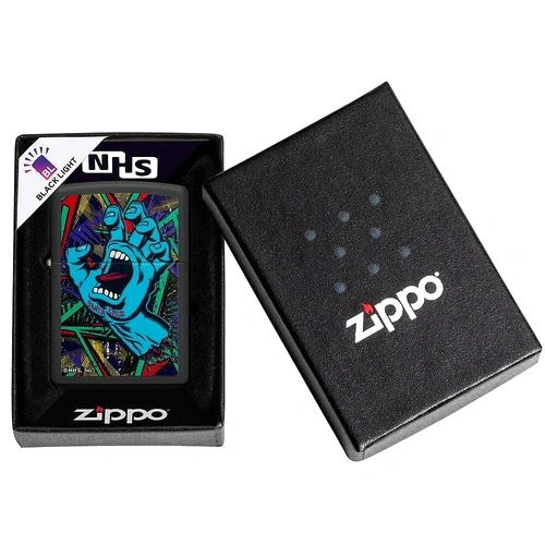 Запалка Zippo 48415 Santa Cruz Black Light ➤ топ цена ➤ sorbe.bg