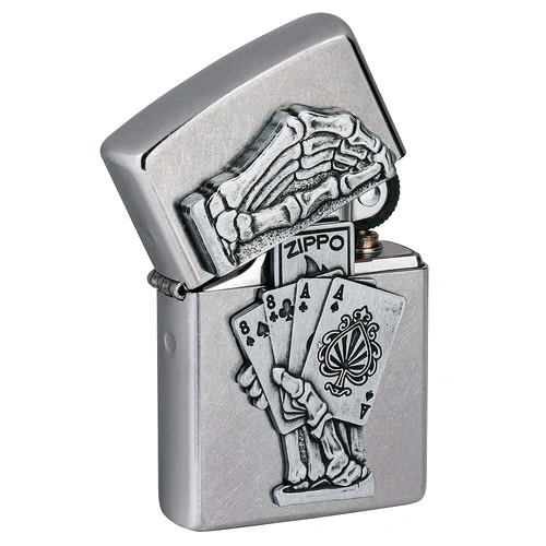 Запалка Zippo Dead Man' s Hand Emblem Design 49536 ➤ топ цена ➤ sorbe.bg
