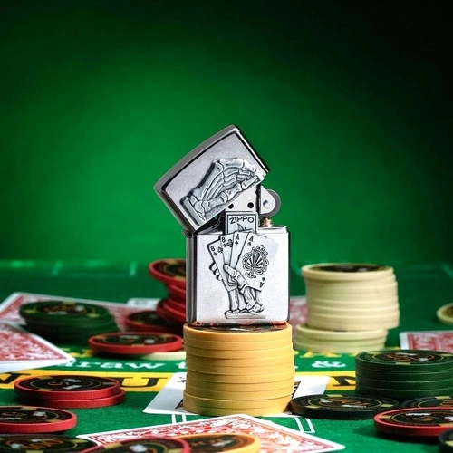 Запалка Zippo Dead Man' s Hand Emblem Design 49536 ➤ топ цена ➤ sorbe.bg