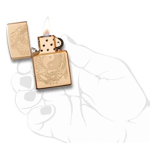 Запалка Zippo Tiger and Dragon Design 49024 ➤ топ цена ➤ sorbe.bg