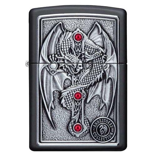 Запалка Zippo Anne Stokes Gothic Guardian Emblem 49755 ➤ топ цена ➤ sorbe.bg