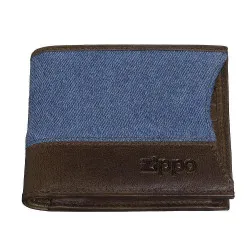 Мъжки портфейл Zippo Denim Bi-Fold & Credit Card, RFID защита 2007141
