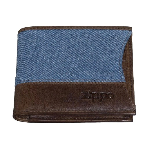 Мъжки портфейл Zippo Denim Bi-Fold & Credit Card, RFID защита 2007141 ➤ топ цена ➤ sorbe.bg
