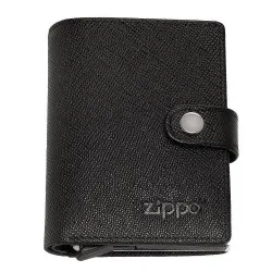 Компактен портфейл Zippo Saffiano Flip, RFID защита 2007083
