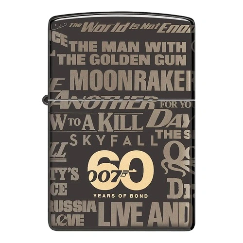 Запалка Zippo James Bond 007™ 60th Anniversary Collectible 48576 ➤ топ цена ➤ sorbe.bg