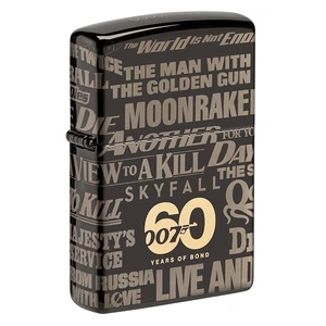Запалка Zippo James Bond 007™ 60th Anniversary Collectible 48576