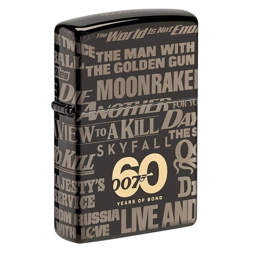Запалка Zippo James Bond 007™ 60th Anniversary Collectible 48576 ➤ топ цена ➤ sorbe.bg