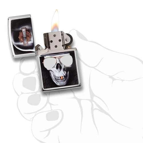 Запалка Zippo 29739 - Harley-Davidson® Skull ➤ топ цена ➤ sorbe.bg