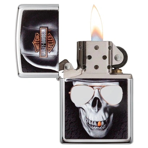 Запалка Zippo 29739 - Harley-Davidson® Skull ➤ топ цена ➤ sorbe.bg