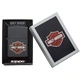 Запалка Zippo 49196 - Harley-Davidson® Black Matte/Logo