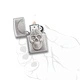 Запалка Zippo 29818 - Skull with Brain Surprise
