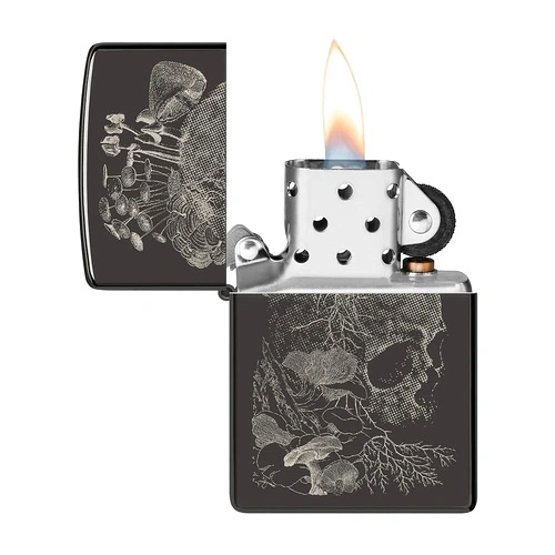 Запалка Zippo Skull Mushroom Design 48590 ➤ топ цена ➤ sorbe.bg