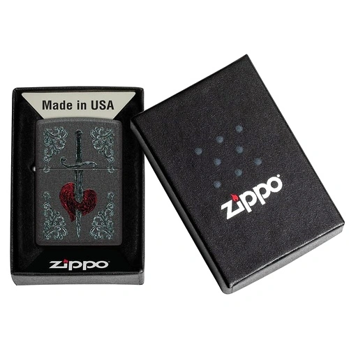 Запалка Zippo Heart Dagger Tattoo Design 48617 ➤ топ цена ➤ sorbe.bg