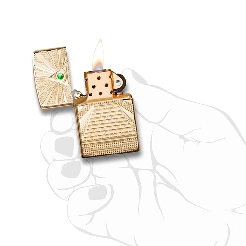 Запалка Zippo Eye of Providence Design 49060 ➤ топ цена ➤ sorbe.bg