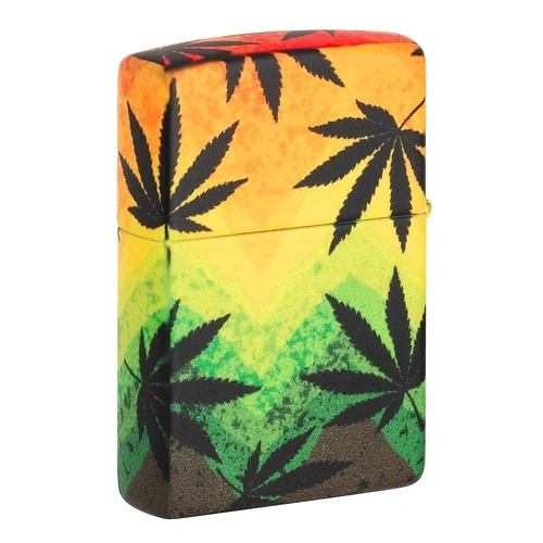 Запалка Zippo Cannabis Design 49806 ➤ топ цена ➤ sorbe.bg