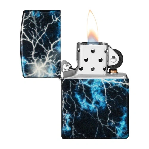 Запалка Zippo Lightning Design Glow in the Dark 48610 ➤ топ цена ➤ sorbe.bg