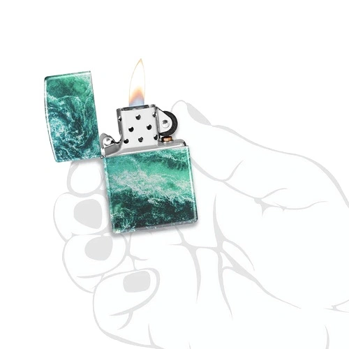 Запалка Zippo Rogue Wave Design 48621 ➤ топ цена ➤ sorbe.bg