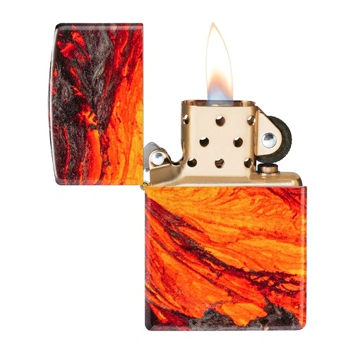Запалка Zippo Lava Flow Design 48622 ➤ топ цена ➤ sorbe.bg
