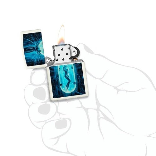 Запалка Zippo Tube Woman Design Glow in the Dark 48520 ➤ топ цена ➤ sorbe.bg