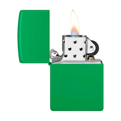 Запалка Zippo Classic Grass Green Matte 48629 ➤ топ цена ➤ sorbe.bg