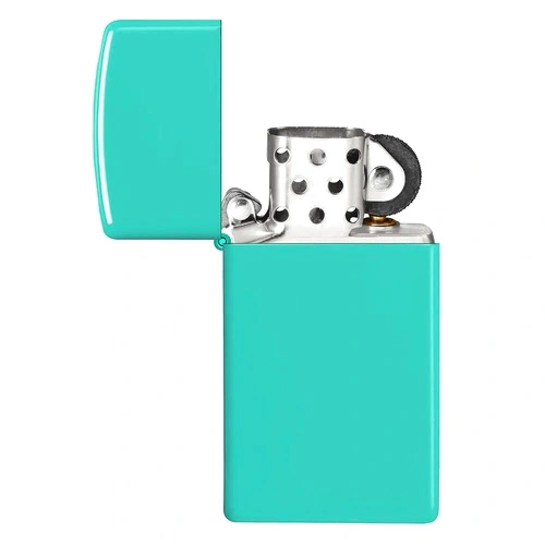 Запалка Zippo - 49529 Slim® Flat Turquoise ➤ топ цена ➤ sorbe.bg