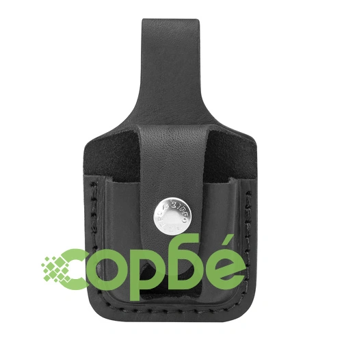 Калъф за запалка Zippo - Thumb Notch, черен ➤ топ цена ➤ sorbe.bg