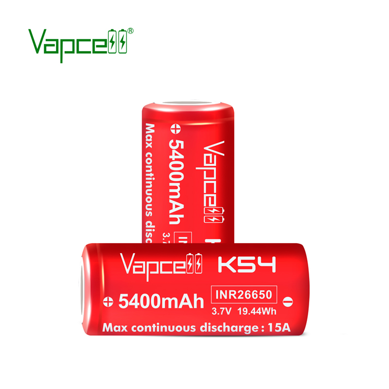 Батерия Vapcell K54 26650 5400mah 15A